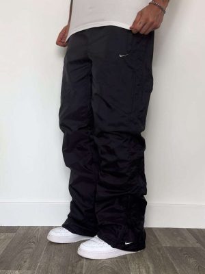 pant-3 SUPER RARE 2000s Nike Trackpants Black | PREMIUM