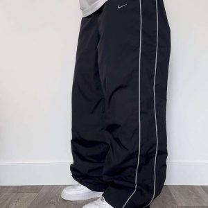 RARE 2000s Nike Trackpants Black
