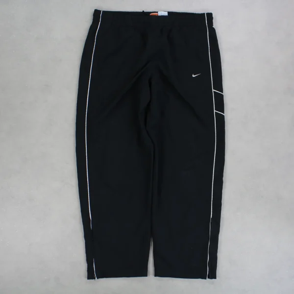 RARE 2000s Baggy Nike Trackpants Black