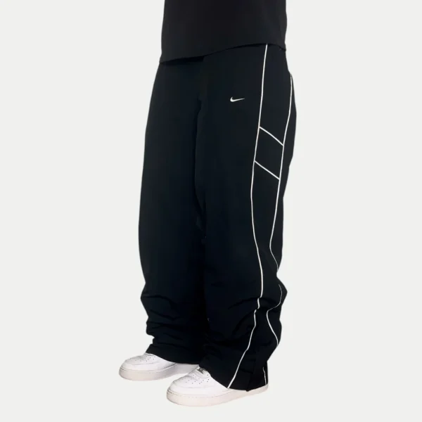RARE 2000s Baggy Nike Trackpants Black